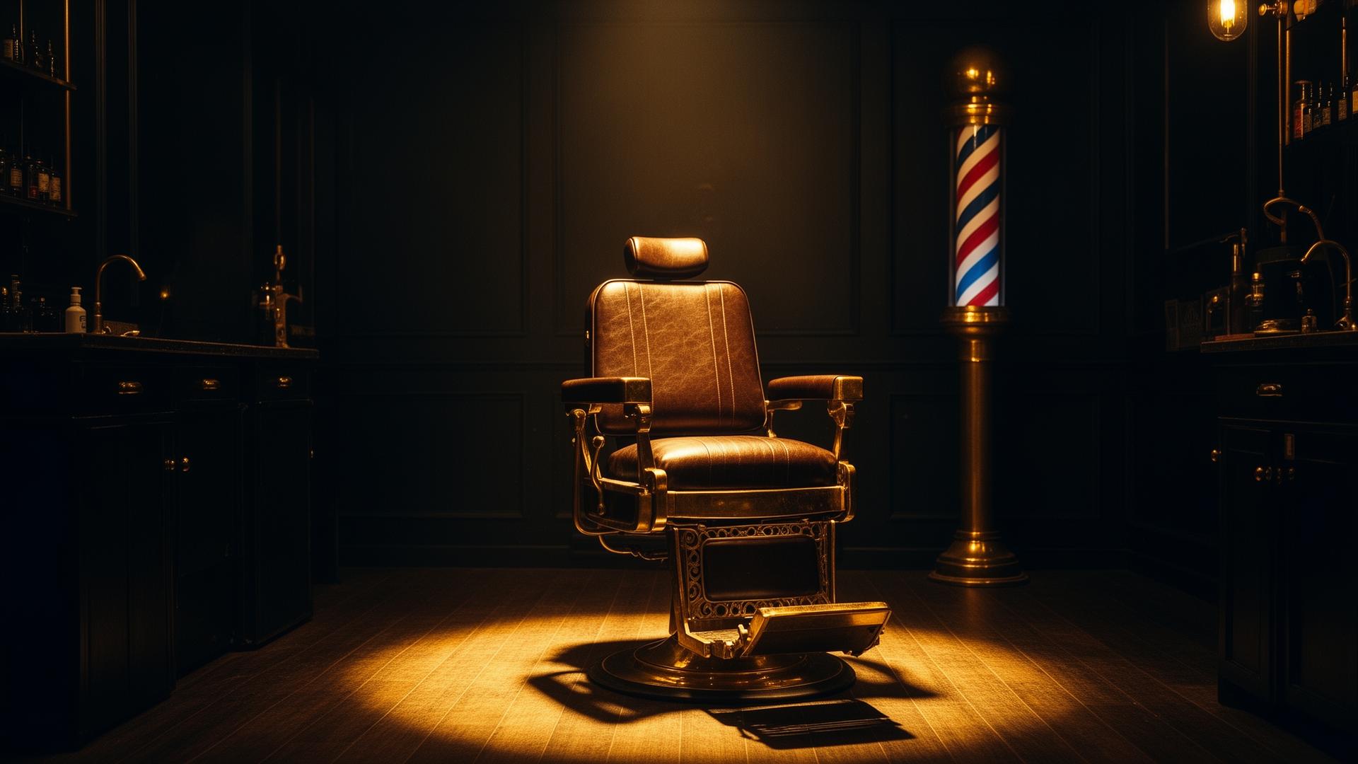 Benny's Barbershop interior